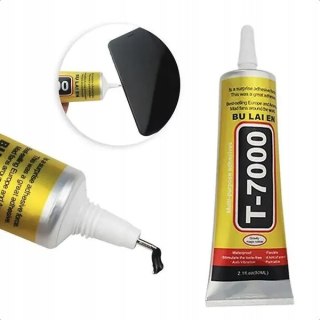 Klej Montażowy T7000 15ml Czarny Do Wyświetlaczy Klapek GSM