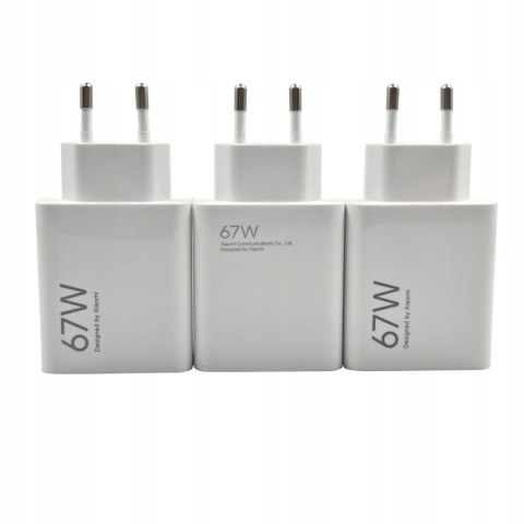 ORYGINALNA Ładowarka Sieciowa Xiaomi 67W MDY-12-EH MDY-14-EW MDY-15-ET