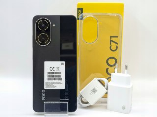Smartfon POCO C71 4GB RAM | 128GB | 120Hz | Czarny | z Polski
